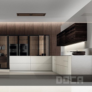 Кухонная мебель Doca Nordik Cream Stucco Grain Viejo Tinte Panga